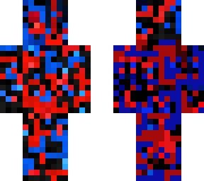 rad and blue camo