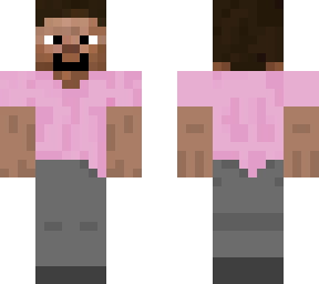 steve pink shirt