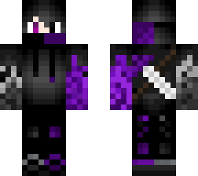 black and purple boy