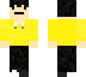clean yellow hoodie. 2 skins in one