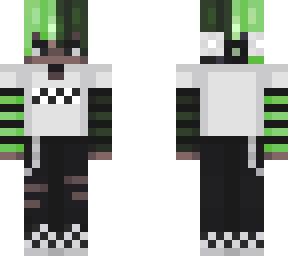 edgy ass green dude