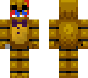 golden feddy withered fredbear