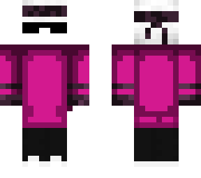 marshmallow ninja with thug glasses