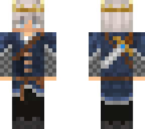 mithen in a blue tunic