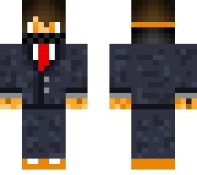 snake boy with suit