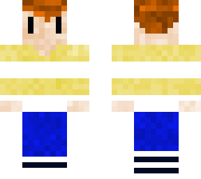 yellow stripes boy