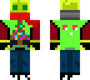 christmas green gamer slime