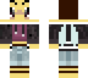 honey bee with hoodie