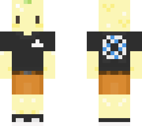 lemon boy with t-shirt and shorts.