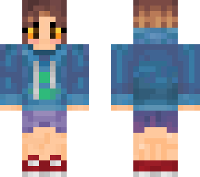 updated girl with hoodie