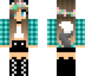 wolf girl skin