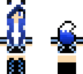 blue fox girl