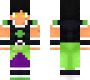 Broly Minecraft Skin