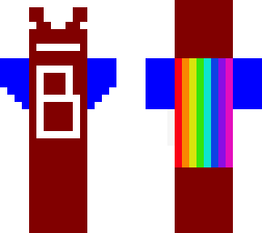 Rainbow Cape | Minecraft Skins