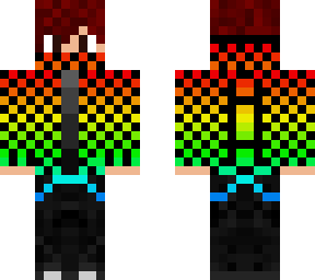 dis is my rainbow skin