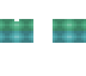 outfit base - green and cyan half sweater - ob