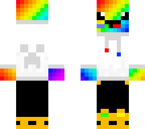rainbow durpy gamer fliped other way round