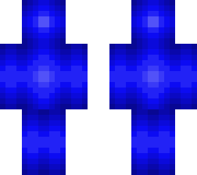 red and blue body