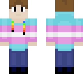 trans pride skin