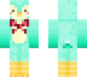 baby blue penguin