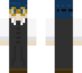 blue with goggles