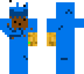 cookie monster with infedady gantlet