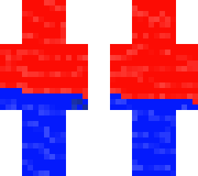 gummy worm (red/blue)