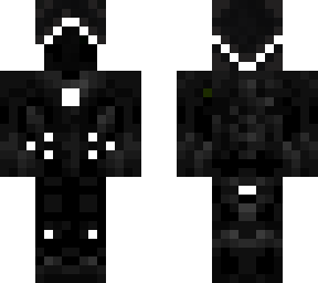 black/white cyborg mech a combo