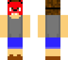 Fnaf 4 Older Brother Minecraft Skin