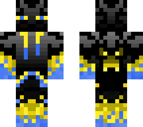 gold yellow geel goud blue blauw enderrman