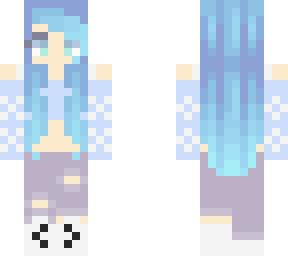 my first skin! read description!