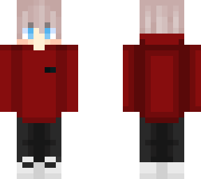 red hoodie boy