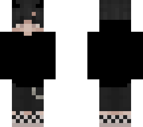 black hoodie