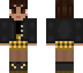 edgy yellow outfit girl