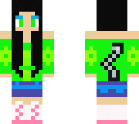 green girl