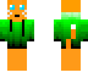 orange cat (hoodie)