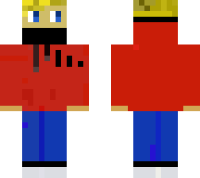 red hoodie