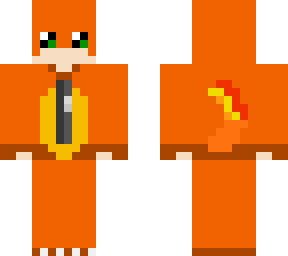 removeable charmander onesie