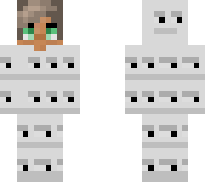 white cyan skin