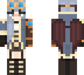 + steampunk dragon + oc