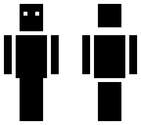 b&w skin