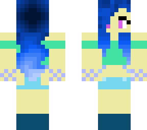 backwards girl