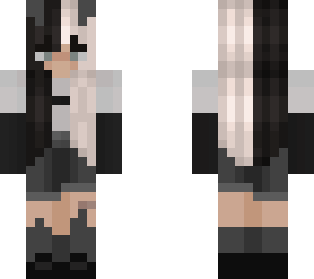 black x white egirl