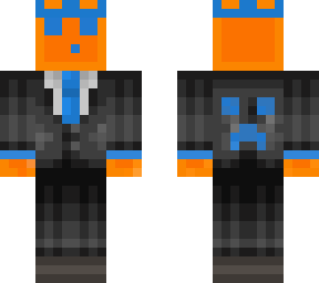 blue / orange tux slime for rylan