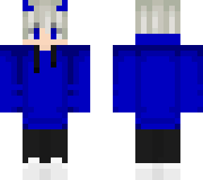 devil boy blue
