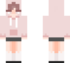 edit - pink hoodie girl by pvzland