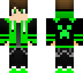 green creper boy!