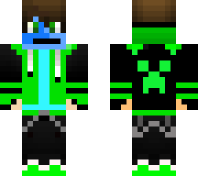 green creper boy! alien!