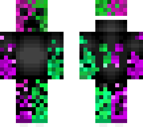 green purple creeper