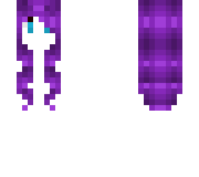 long purple hair base